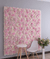 Blumenwand   Dragee Rosa