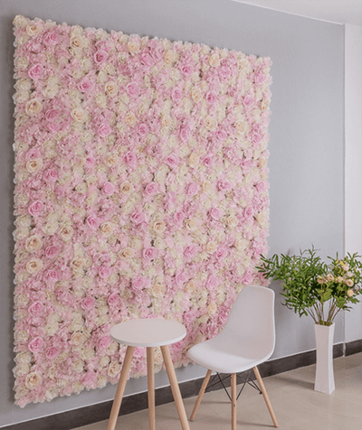 Blumenwand Hochzeit