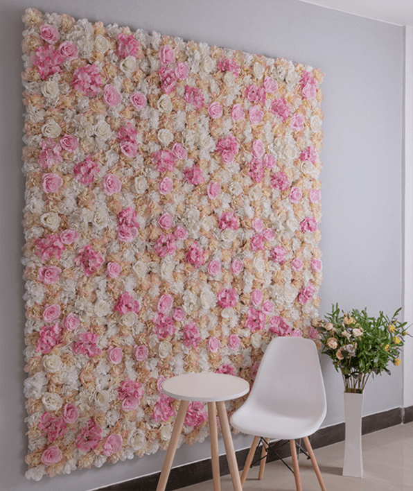 Blumenwand Feder