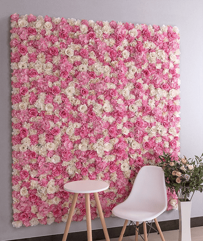 Blumenwand Alles in Weiblichkeit