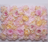 Blumenwand Rosa Komposition