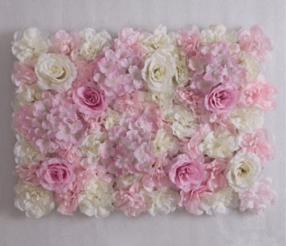 Blumenwand   Dragee Rosa