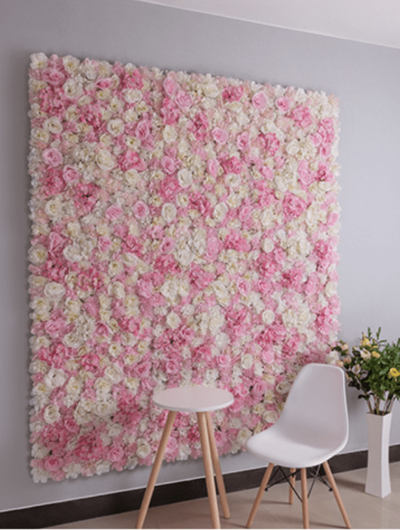 Blumenwand Rosa Schönheit