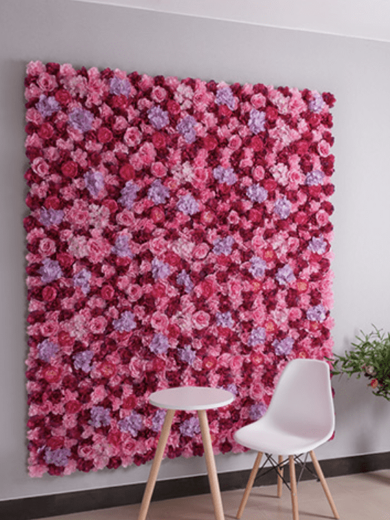 Blumenwand   Romantisch