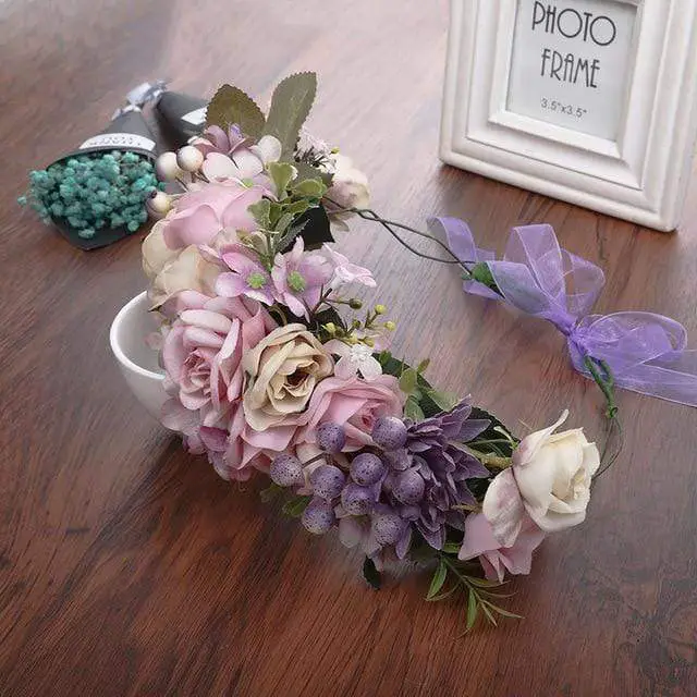 Blumenkranz Lavendel