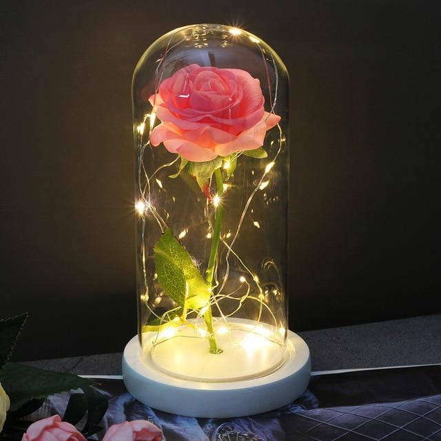 Leuchtende Rose Tiefes Rosa